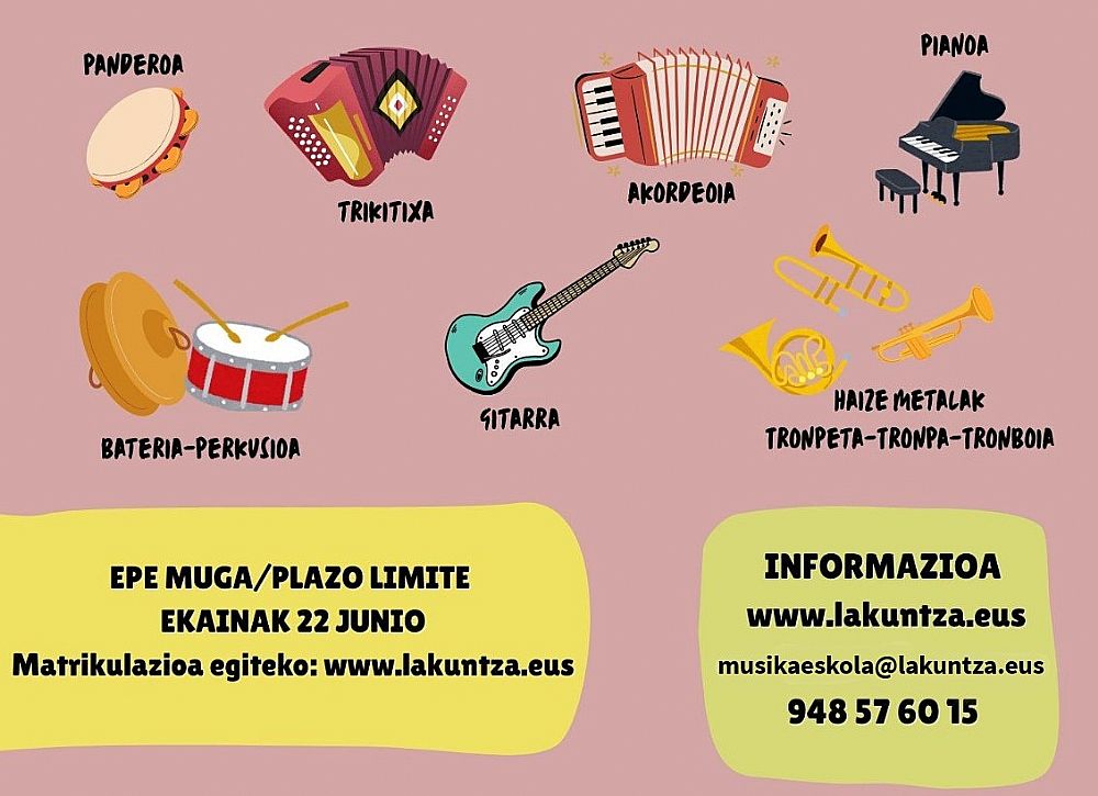 MUSIKA ESKOLAKO MATRIKULA