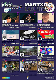 AGENDA LAKUNTZA - MARZO