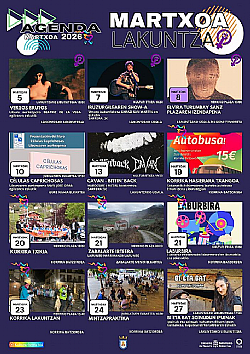 LAKUNTZAKO AGENDA - MARTXOA
