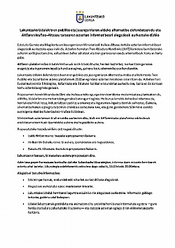 AHT AZTERLANARI ALEGAZIOAK