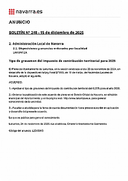 TASA CONTRIBUCION 2026