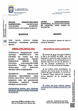 Impuesto de Circulaci�n 2026