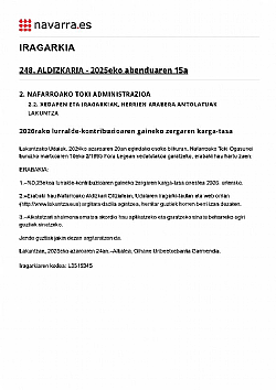 KONTRIBUZIOAREN TASA 2026