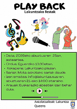 CONCURSO PLAY BACK